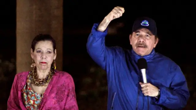 Daniel Ortega y Rosario Murillo