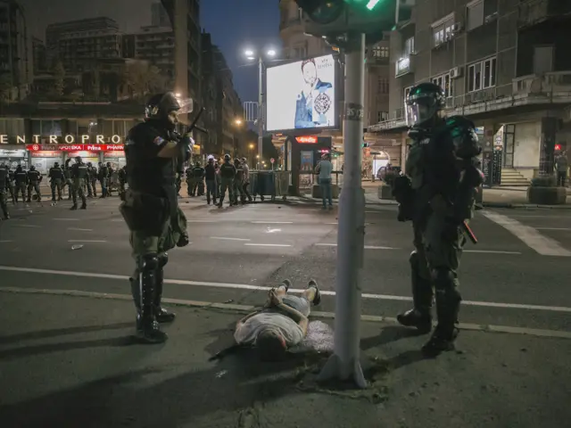 protest beograd hapšenje