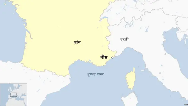 फ़्रांस का नीस शहर