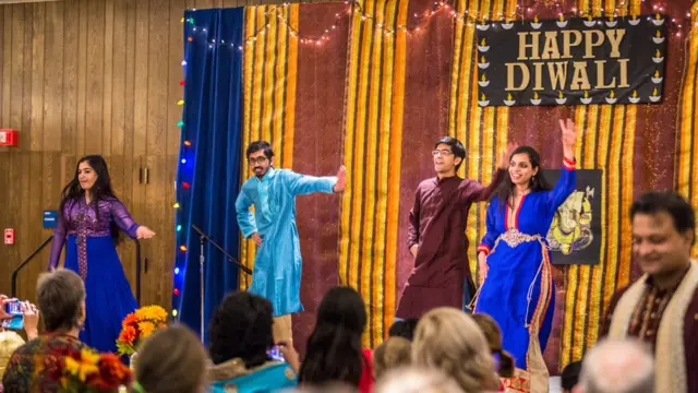 दिवाळी, अमेरिका, भारत,