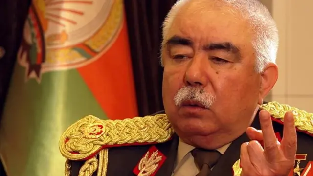 افغانستان، مارشال دوستم، طالبان، حکومت موقت