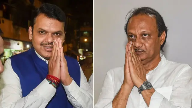 ફડણવીસ અને અજિત પવાર