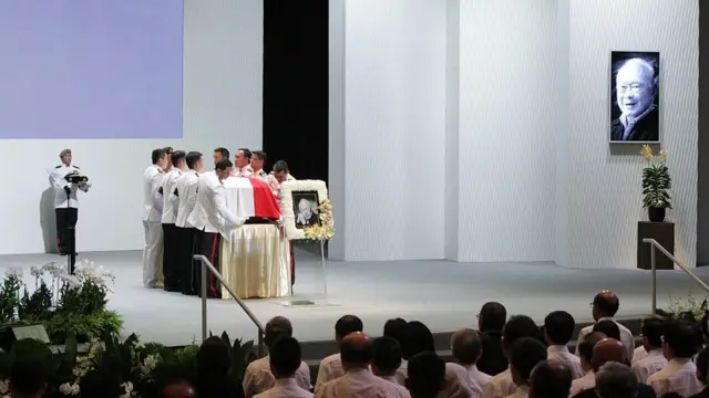 Quốc tang dành cho Thủ tướng Lý Quang Diệu hồi 2015