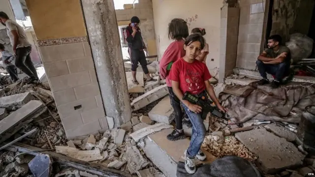 संघर्षविराम के बाद लौटे अधिकतर फ़लस्तीनियों ने अपने घरों को मलबे में पाया है