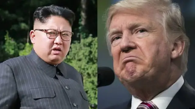 किम जोंग उन और ट्रंप
