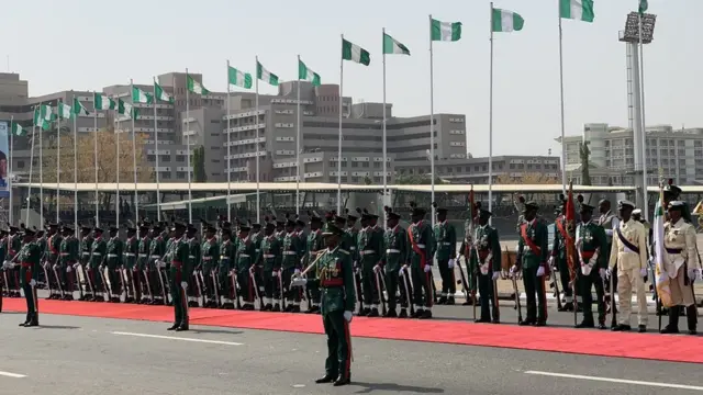 Eagles Square nibi ti awọn ọmọ ogun ti n ranti akegbe wọn ni ọjọ Isegun