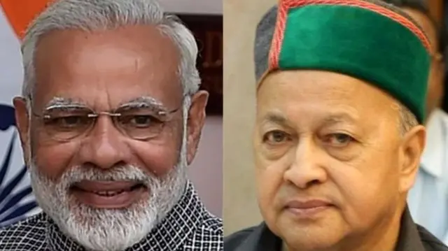 नरेंद्र मोदी, प्रेम कुमार धूमल