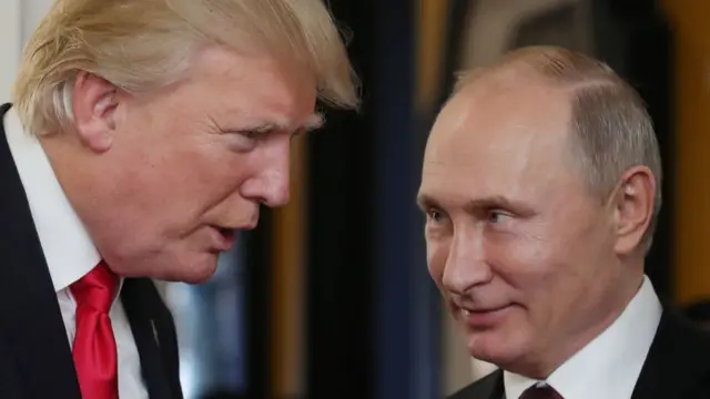 Дональд Трамп та Володимир Путін