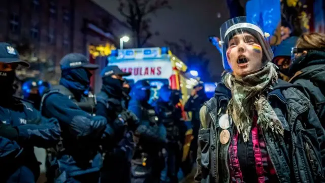 протесты против запрета абортов в польше, ноябрь 2020