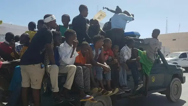 Dabaaldegga Muqdisho ee doorashada madaxweyne Farmaajo