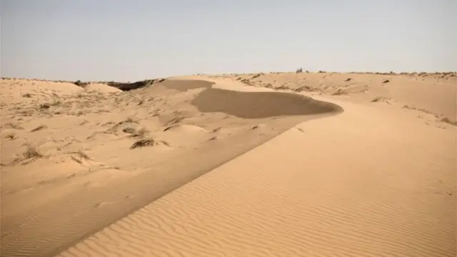 Deserto do Saara na Mauritânia