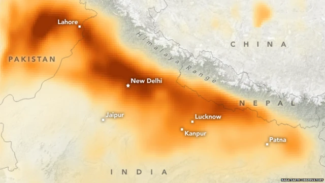 नासा द्वारा जारी की गई तस्वीर
