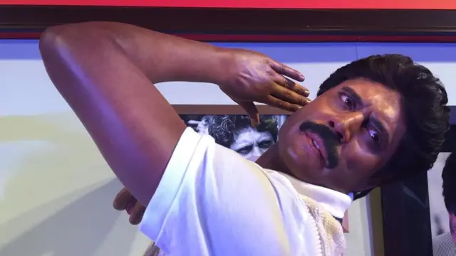 Kapil Dev Wax Figure