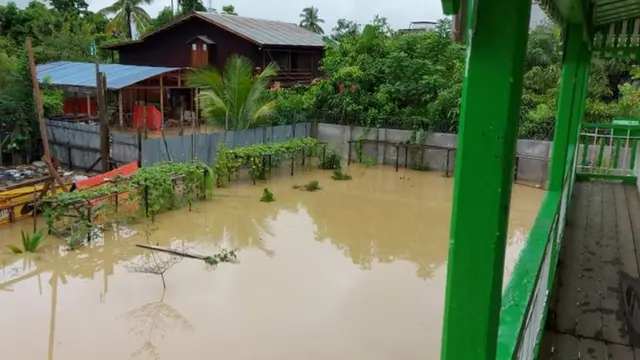 ရေဘေးသင့် နောင်ပိုအောင် ကျေးရွာ