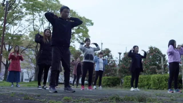 Radnici koji vežbaju