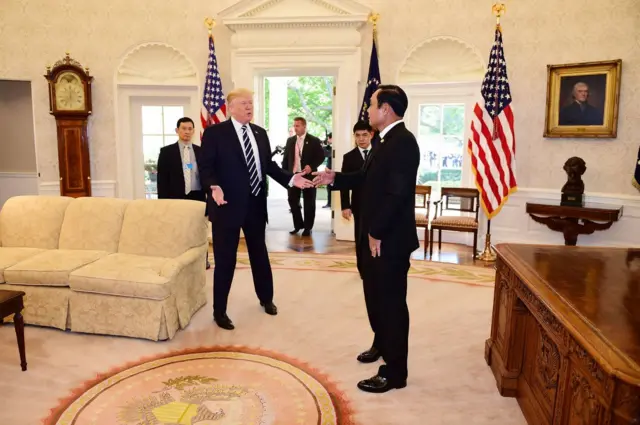 ทรัมป์ ประยุทธ์