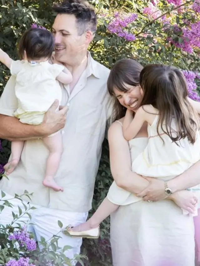 Kyle Rasmussen, en Montana, EE.UU., con su familia.