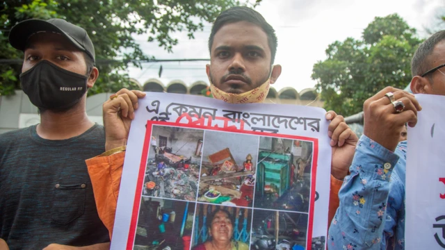 बांग्लादेश में सांप्रदायिक हिंसा