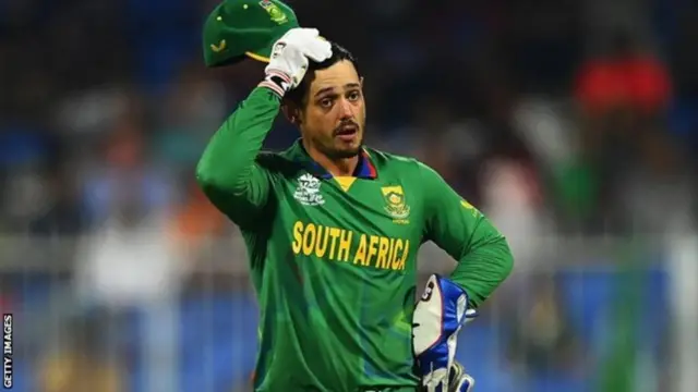 దక్షిణాఫ్రికా ప్లేయర్ క్వింటన్ డి కాక్