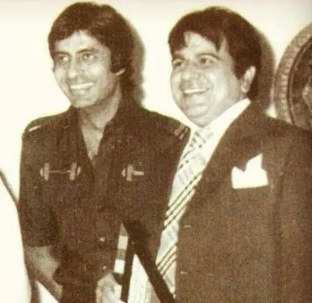 অমিতাভ বচ্চন ও দিলীপ কুমার