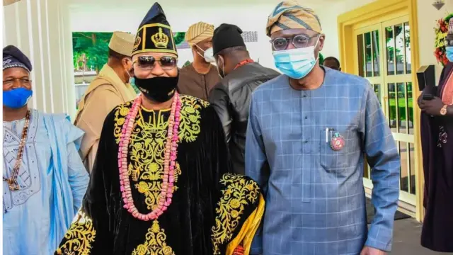 Awọn Ọba alaye ṣabẹwo si ilu Eko