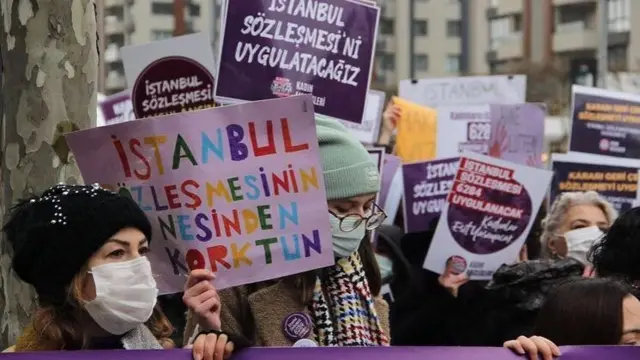 Protesto eylemlerine çok sayıda kadın örgütü ve kampanyası katılıyor