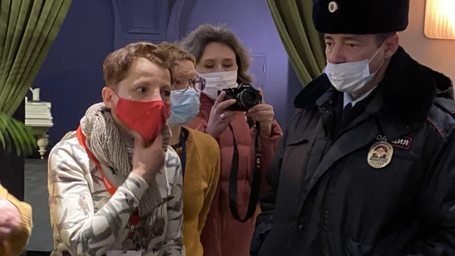 Полиция на Артдокфесте