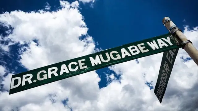Grace Mugabe sokağı