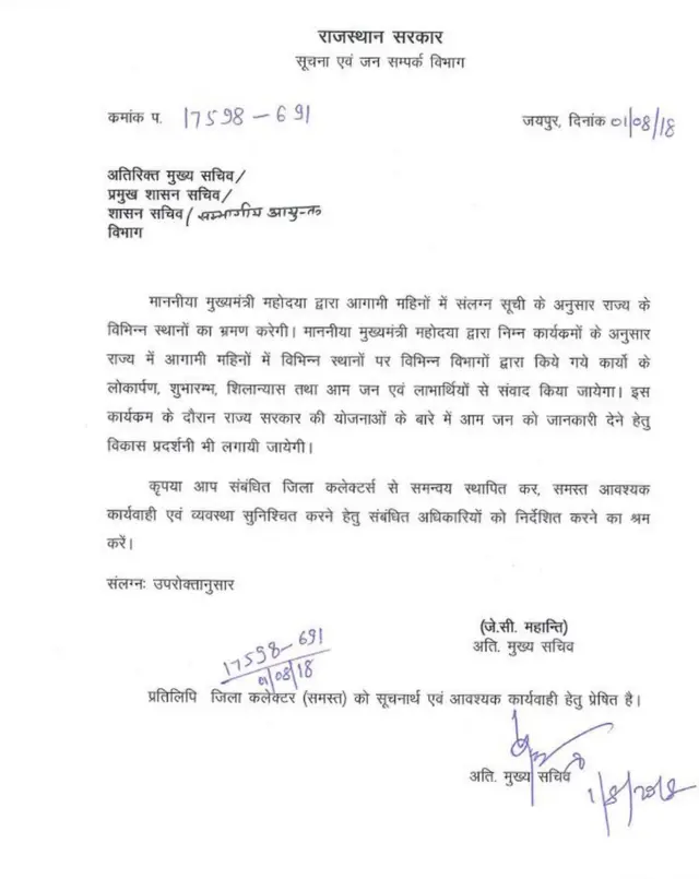 वसुंधरा राजे, अमित शाह, गौरव यात्रा, राजस्थान सरकार