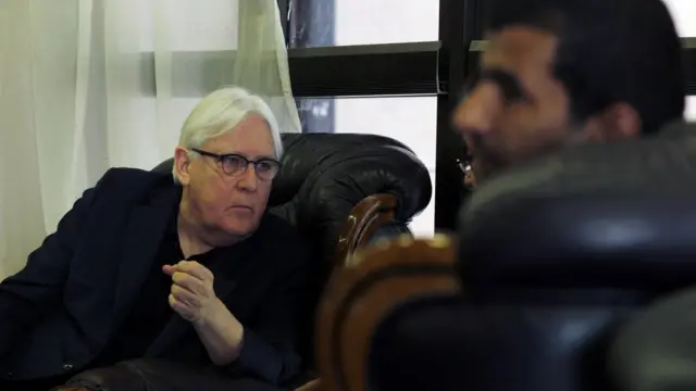 غريفيث وصل السبت إلى صنعاء