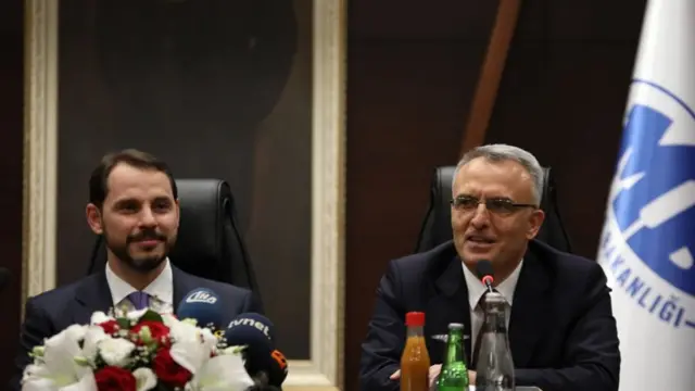 Berat Albayrak ve Naci Ağbal