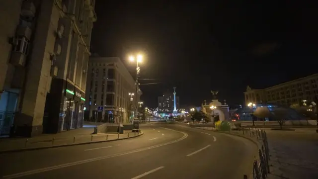 Amabarabara ya Kyiv muri kino gitondo co ku wa gatandatu aragaragara