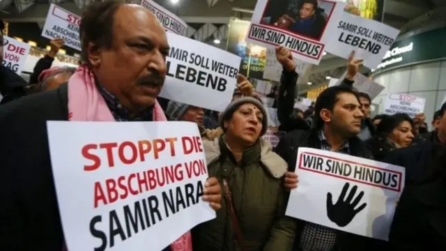 د کډوالو پر ویستلو د خلکو اعتراض