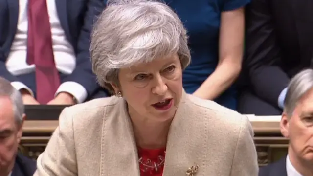 Primera ministra británica, Theresa May