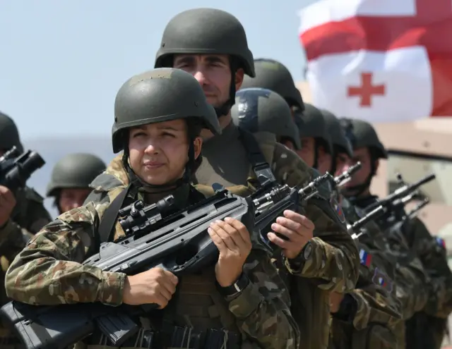 Военнослужащие армии Словении также принимают участие в учениях