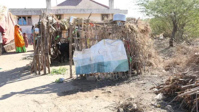 વિચરતા સમુદાયના લોકોનું રહેઠાણ