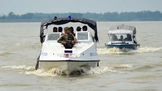 बह्मपुत्र नदी का फाइल फोटो