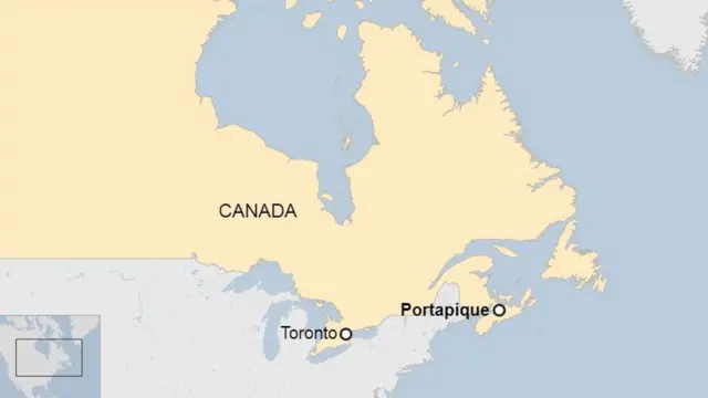 Canada map