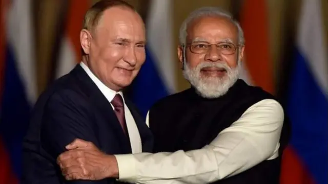 पुतिन और मोदी