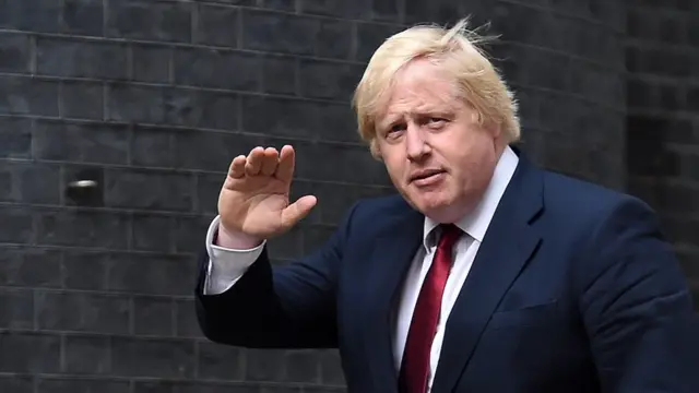 İngiltere Dışişleri Bakanı Boris Johnson