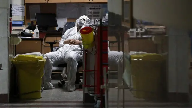 پرستاری در حال استراحت