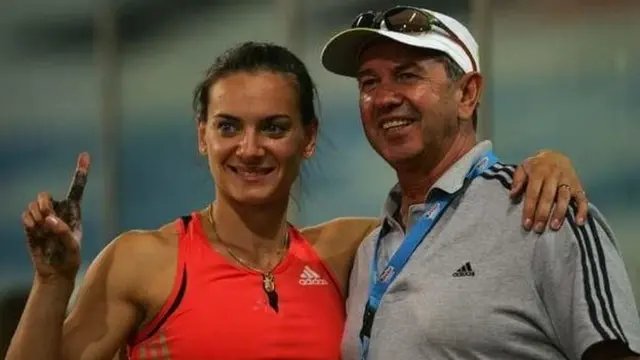 Petrov e Yelena Isinbayeva