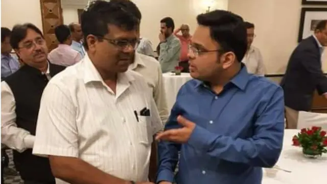 जय शाह के साथ नवनीत मिश्रा