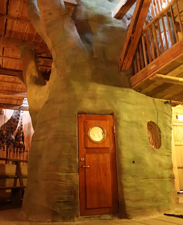 د بېړۍ په زړه کې د "ژوند ونه" هم جوړه شوې، چې ۱۲ متره ده