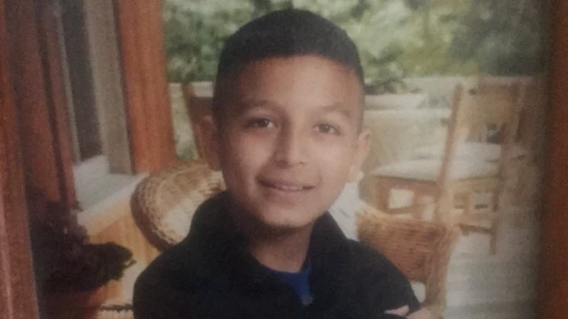 Juan Martínez cuando era niño.