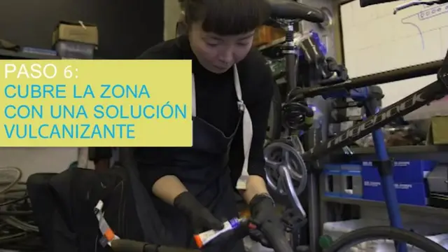 Paso 6: aplica una solucinn vulcanizante