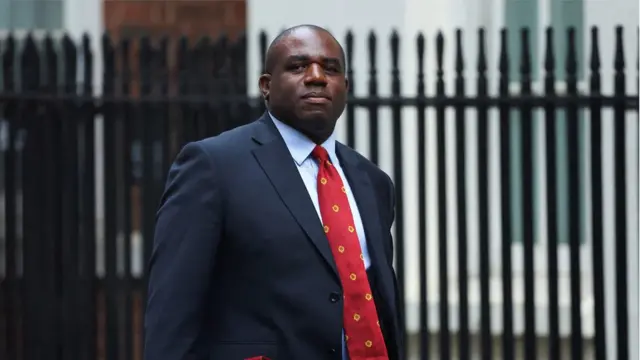 Britain's Foreign Secretary David Lammy walks outside 10 Downing Street in London, Britain, September 3, 2024. REUTERS/Toby Melville