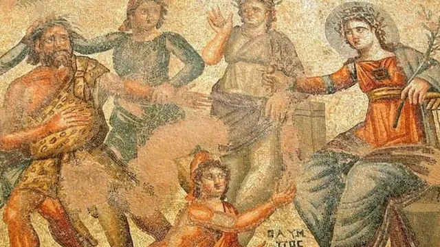 Фреска в кипрском Пафосе