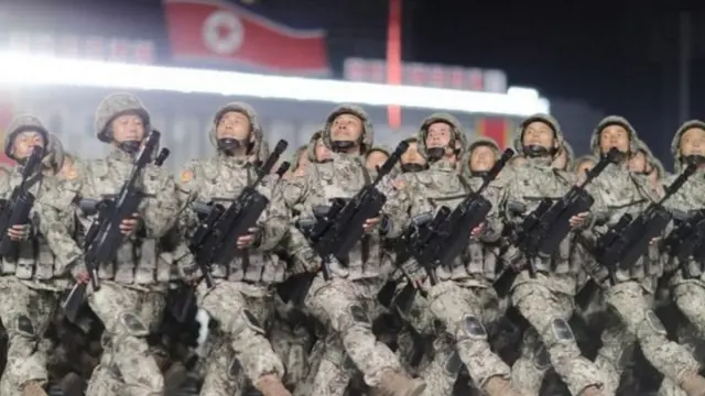 Korea Kaskazini mara kwa mara imekuwa ikifanya magwaride ya kijeshi kuadhimisha siku za kitaifa