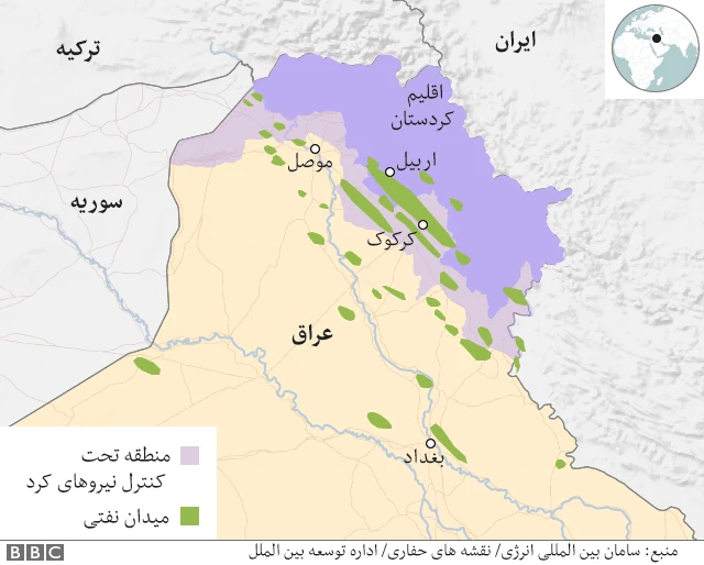نقشه بی بی سی